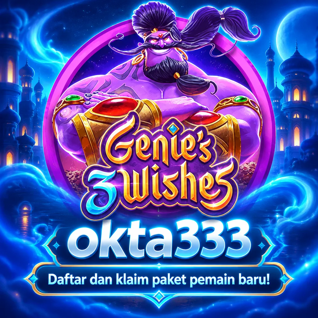 okta333 · Genies Wishes · Tampilan permainan